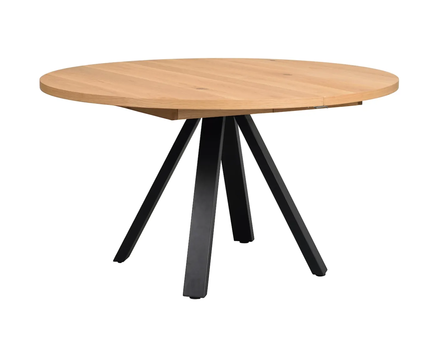 Rowico Home Maddock Matbord Ek/Svart Ø135