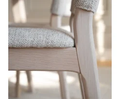 Rowico Home Medford Matsstol Vitpigmenterad Ek/Ljusbeige