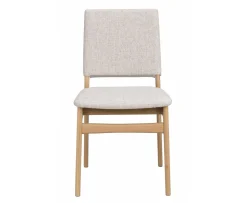 Rowico Home Medford Matstol Ek/Ljusbeige