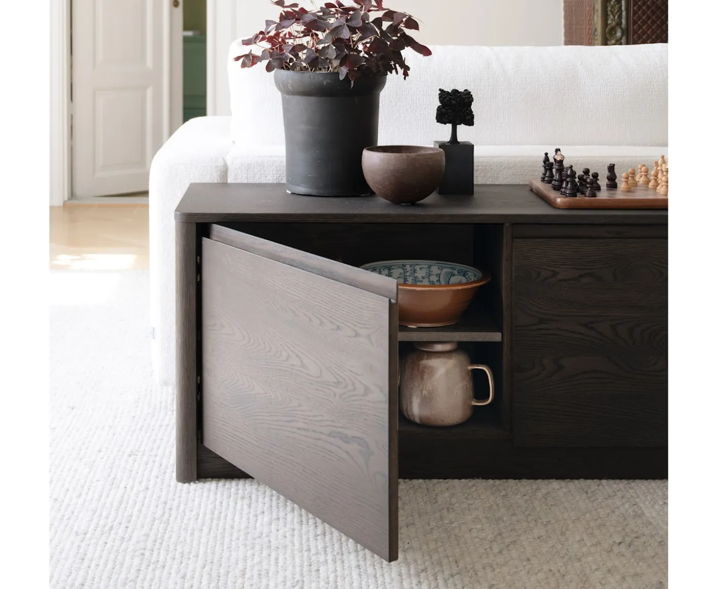 Rowico Home Melstone Sideboard Brun Ek 180x50