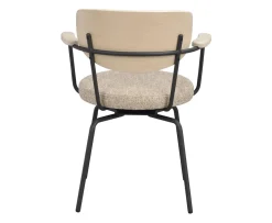 Rowico Home Merrick Snurr Karmstol Ek/Svart