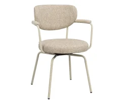 Rowico Home Merrick Snurr Karmstol Mörkbeige/Beige