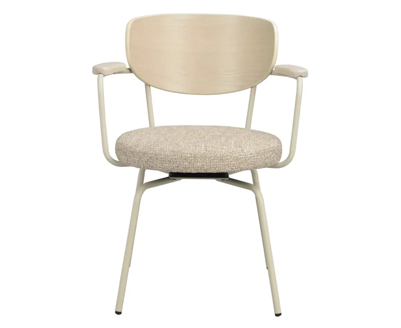 Rowico Home Merrick Snurr Karmstol Mörkbeige/Vitpigment