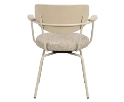 Rowico Home Merrick Snurr Karmstol Mörkbeige/Vitpigment