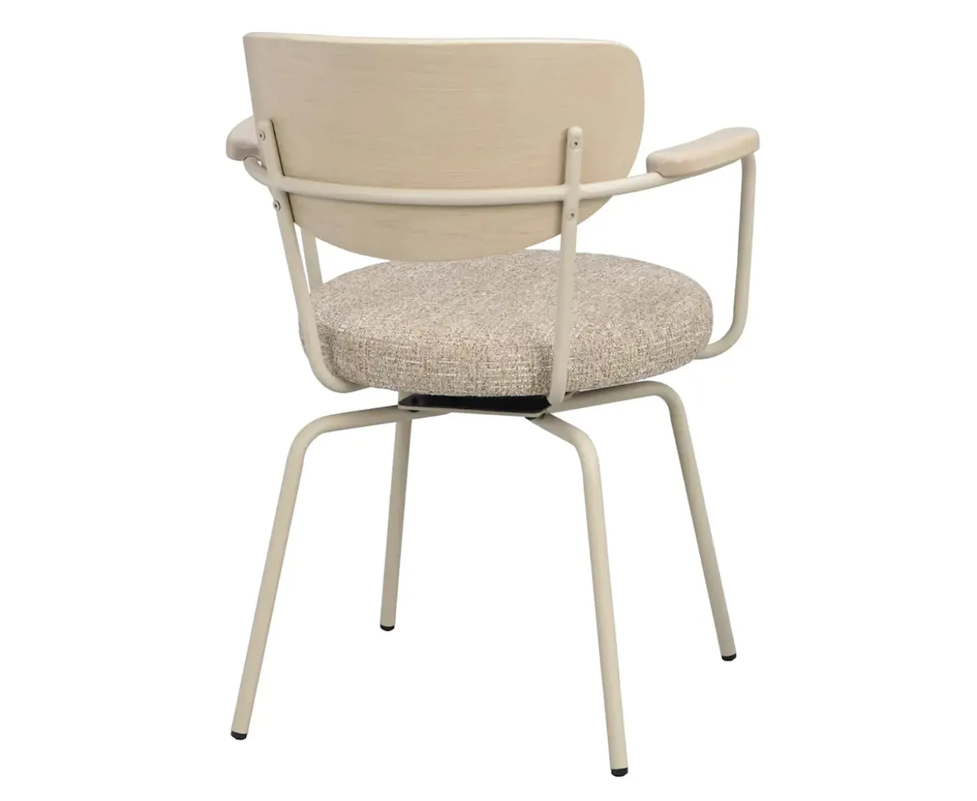Rowico Home Merrick Snurr Karmstol Mörkbeige/Vitpigment