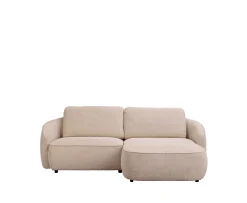 Rowico Home Norris 3-sits Soffa Schäslong Höger Ljusbeige 226cm