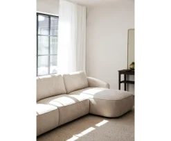 Rowico Home Norris 4-sits Soffa Schäslong Höger Ljusbeige 319cm