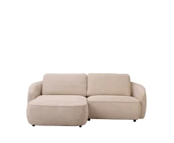 Rowico Home Norris 3-sits Soffa Schäslong Vänster Ljusbeige 226cm