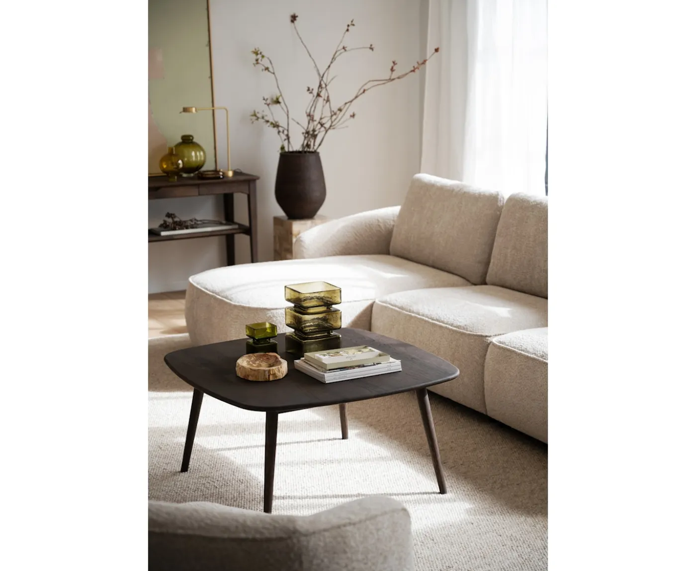 Rowico Home Norris 4-sits Soffa Schäslong Vänster Ljusbeige 319cm