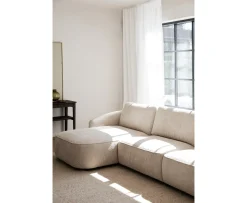 Rowico Home Norris 4-sits Soffa Schäslong Vänster Ljusbeige 319cm