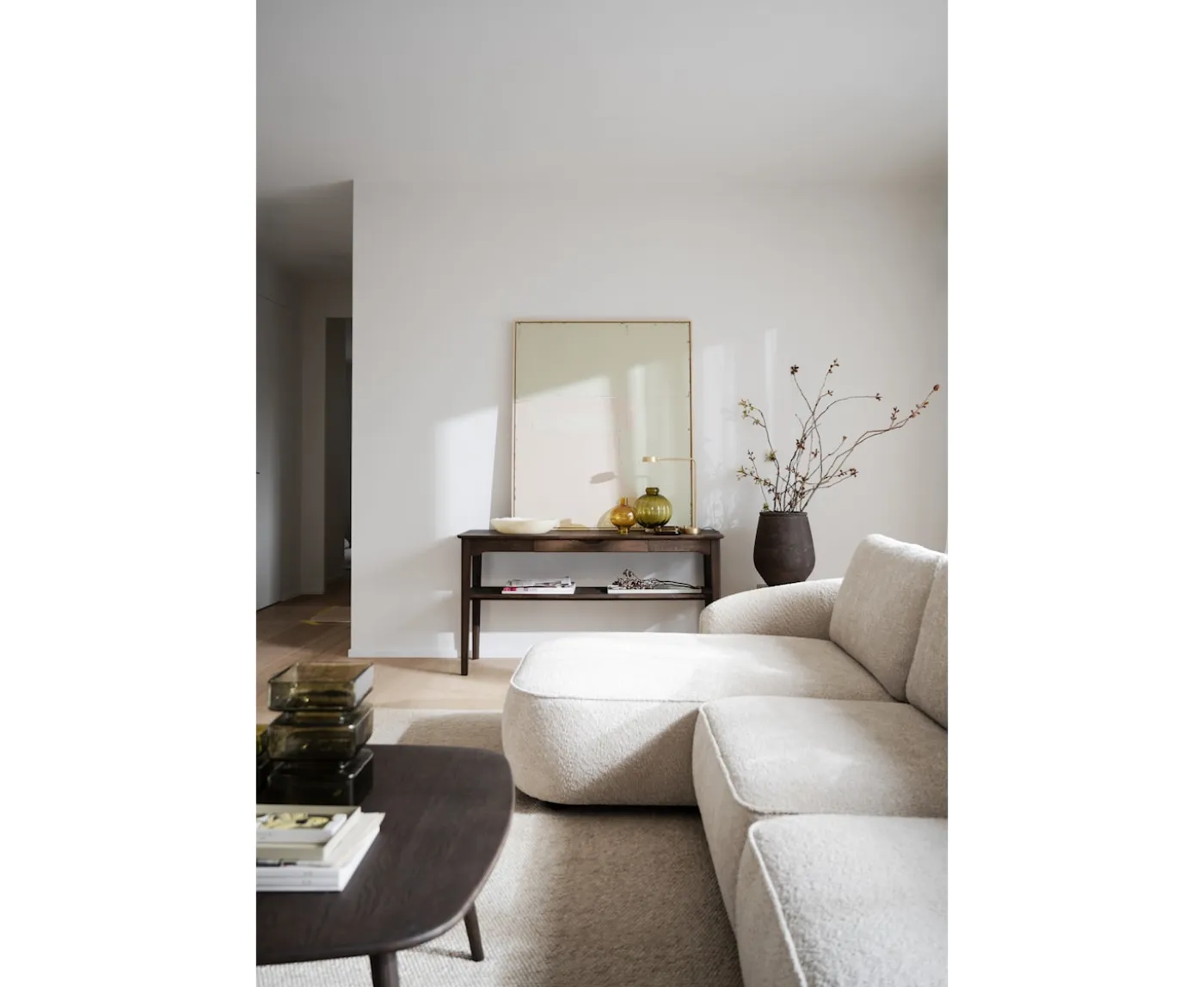 Rowico Home Norris 4-sits Soffa Schäslong Vänster Ljusbeige 319cm