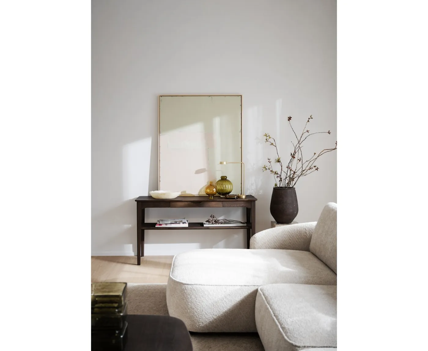 Rowico Home Norris 4-sits Soffa Schäslong Vänster Ljusbeige 319cm
