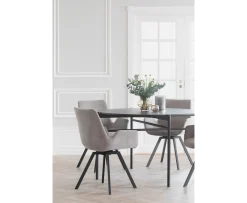 Rowico Home Norwell Karmstol Beige/Svart