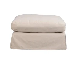 Rowico Home Peyton Fotpall Beige 90cm