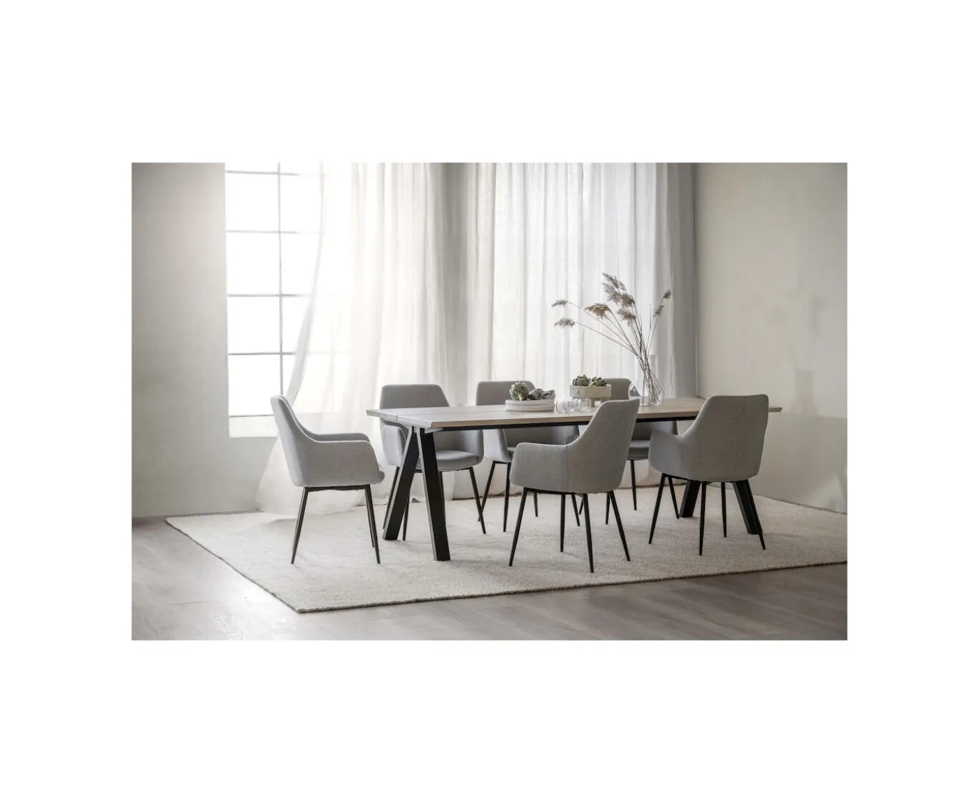 Rowico Home Reily Karmstol Beige/Svart