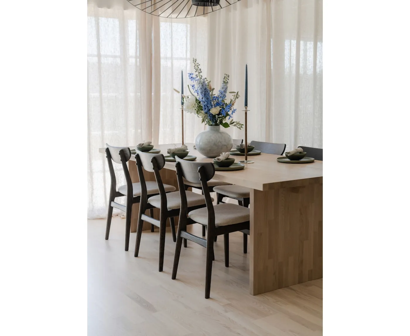 Rowico Home Rodham Matstol Brun/Beige