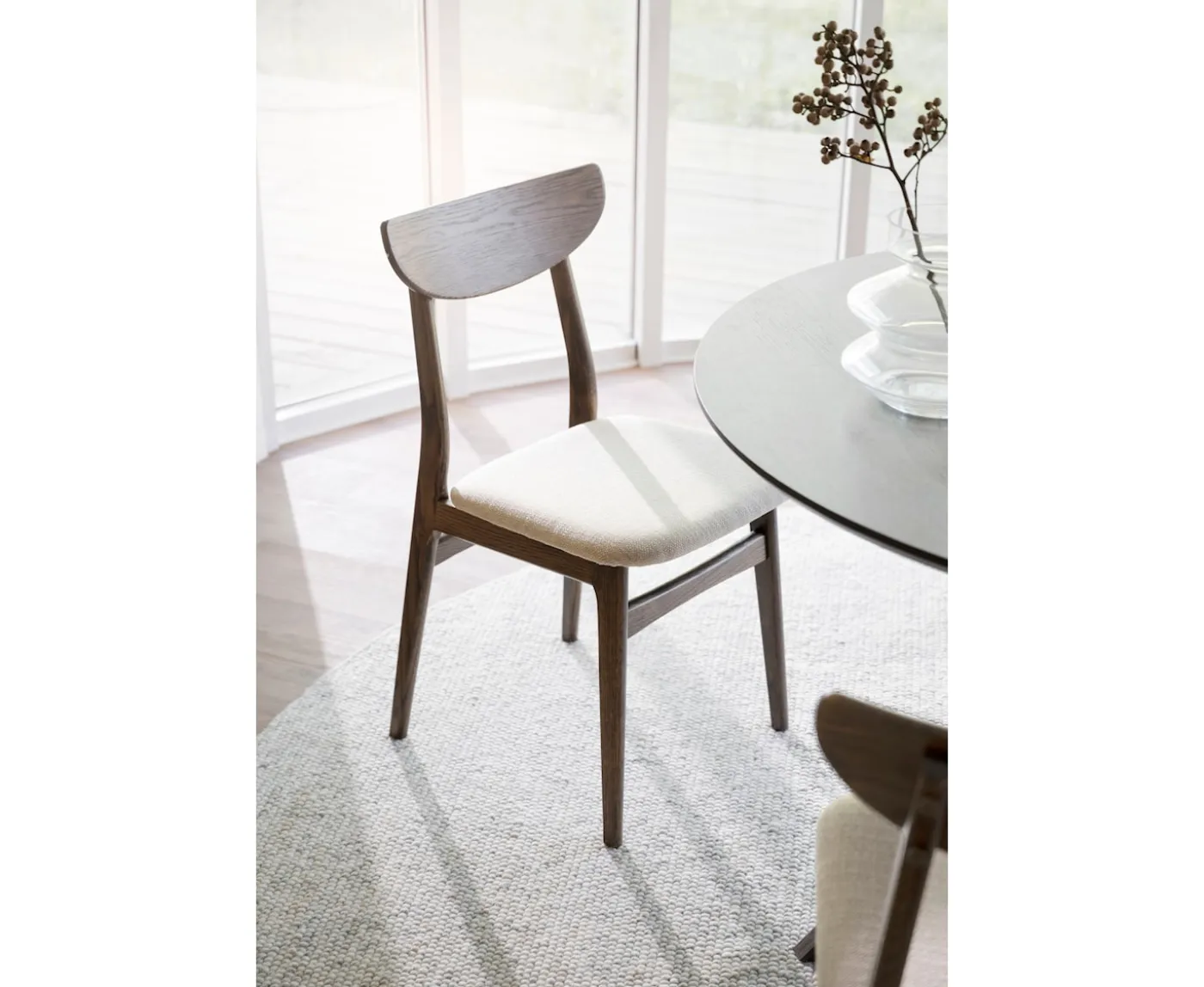Rowico Home Rodham Matstol Brun/Beige