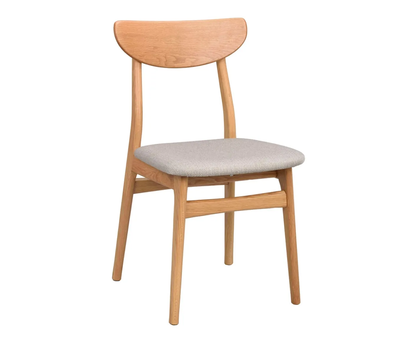 Rowico Home Rodham Matstol Ek/Gråbeige