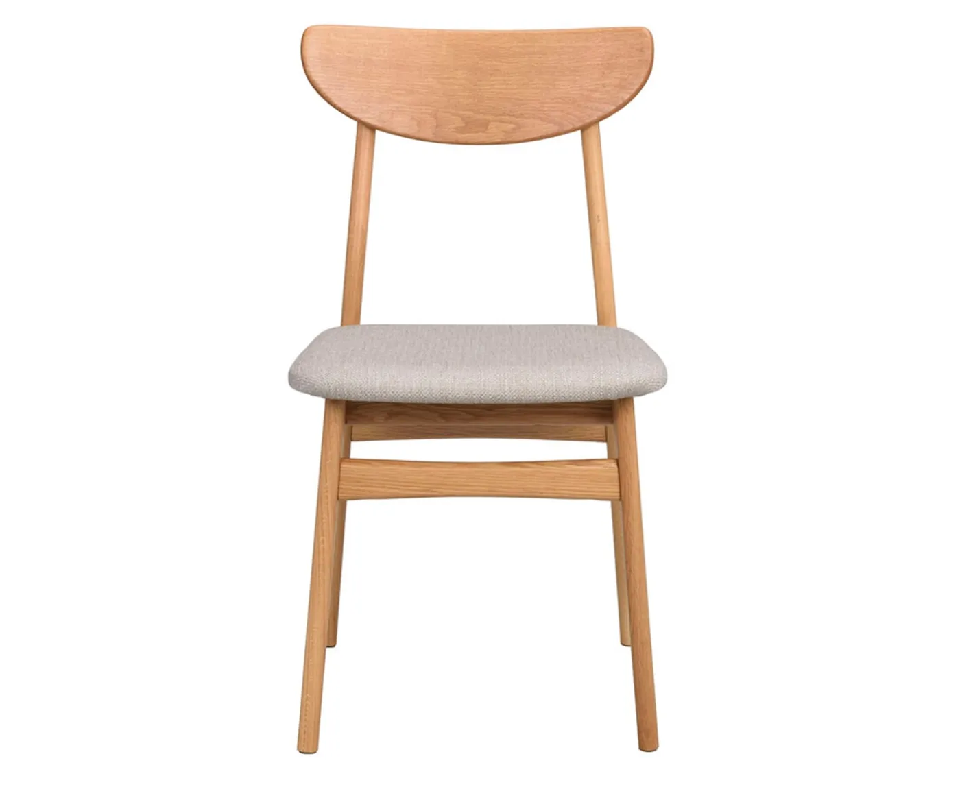 Rowico Home Rodham Matstol Ek/Gråbeige