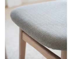 Rowico Home Rodham Matstol Vitpigment Ek/Gråbeige