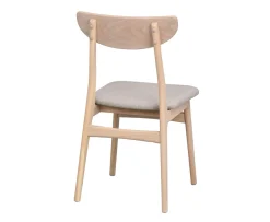 Rowico Home Rodham Matstol Vitpigment Ek/Gråbeige