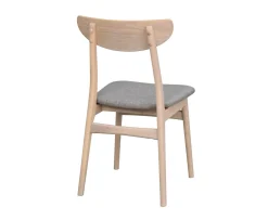 Rowico Home Rodham Matstol Vitpigment Ek/Ljusgrå