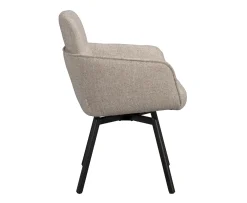 Rowico Home Roswell Karmstol Ljusbeige/Brun