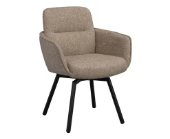Rowico Home Roswell Karmstol Mörkbeige/Brun