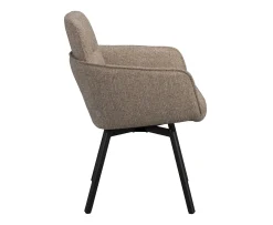 Rowico Home Roswell Karmstol Mörkbeige/Brun