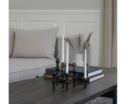 Rowico Home Shelton Soffbord Brun/Svart 145x60cm