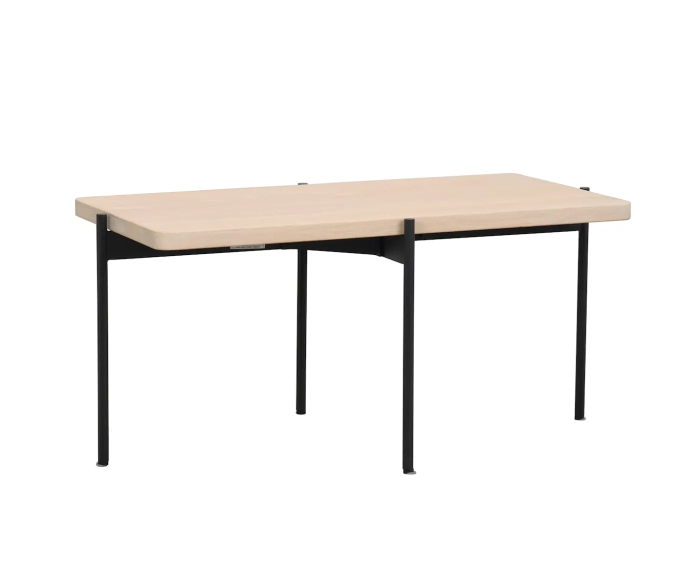 Rowico Home Shelton Soffbord Vitpigmenterad/Svart 95x50cm
