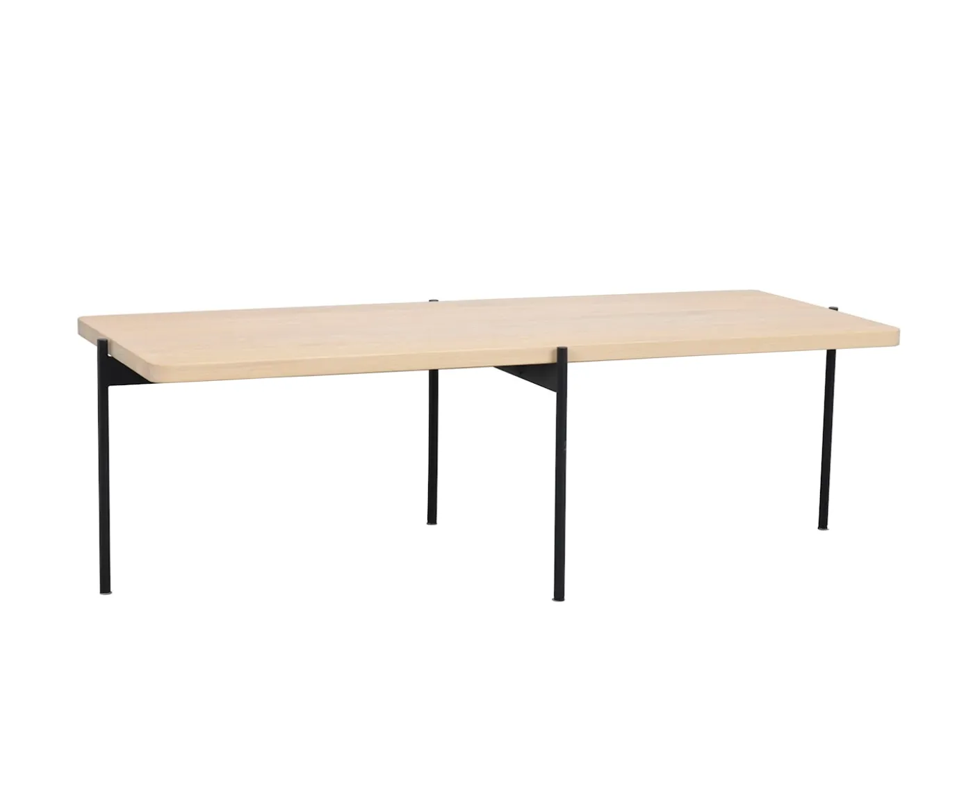 Rowico Home Shelton Soffbord Vitpigmenterad/Svart 145x60cm