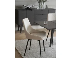 Rowico Home Sierra Matstol Bouclé Beige