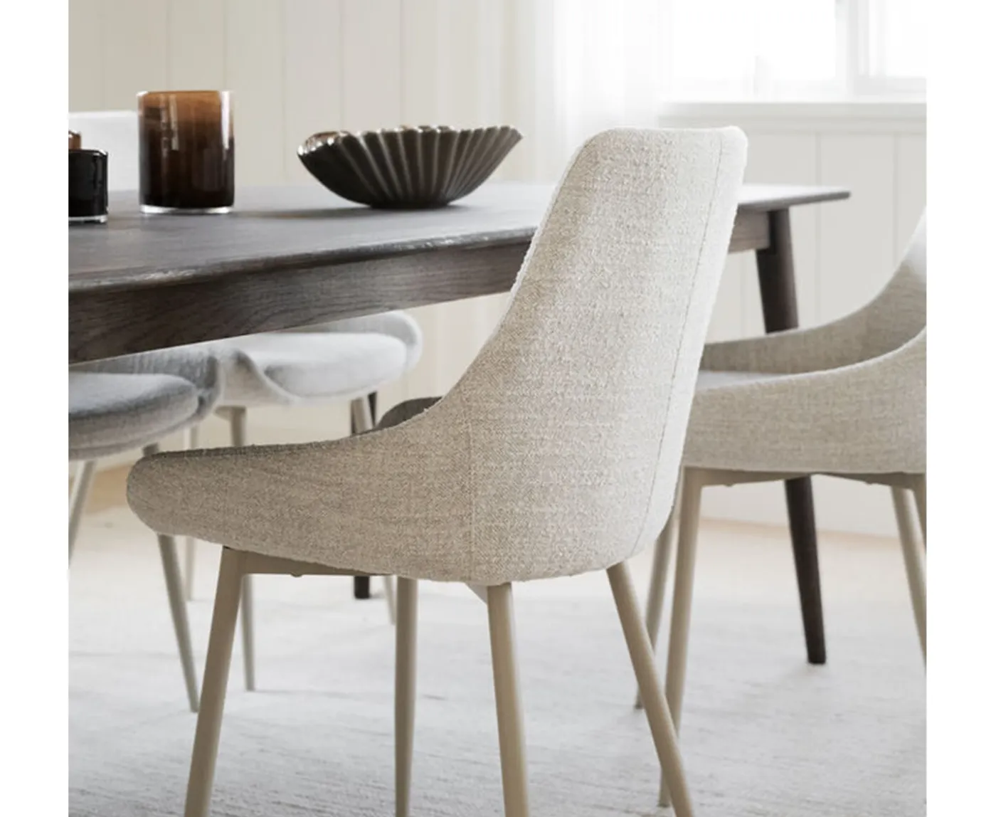 Rowico Home Sierra Matstol Ljusbeige