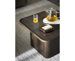 Rowico Home Sullivan Soffbord Brun Ek 60x60
