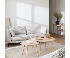 Rowico Home Tompkins Soffbord Vitpigmenterad Ø60