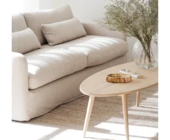Rowico Home Tompkins Soffbord Vitpigmenterad 150x60cm