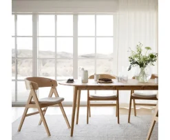 Rowico Home Tyler Matbord Ovalt Ek 170+40