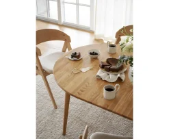 Rowico Home Tyler Matbord Ovalt Ek 170+40