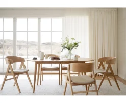 Rowico Home Tyler Matbord Ovalt Ek 170+40
