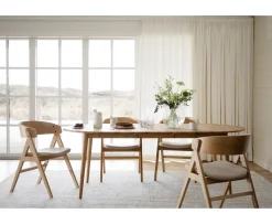 Rowico Home Tyler Matbord Ovalt Ek 170+40