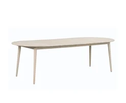 Rowico Home Tyler Matbord Ovalt Vitpigmenterad 170+40