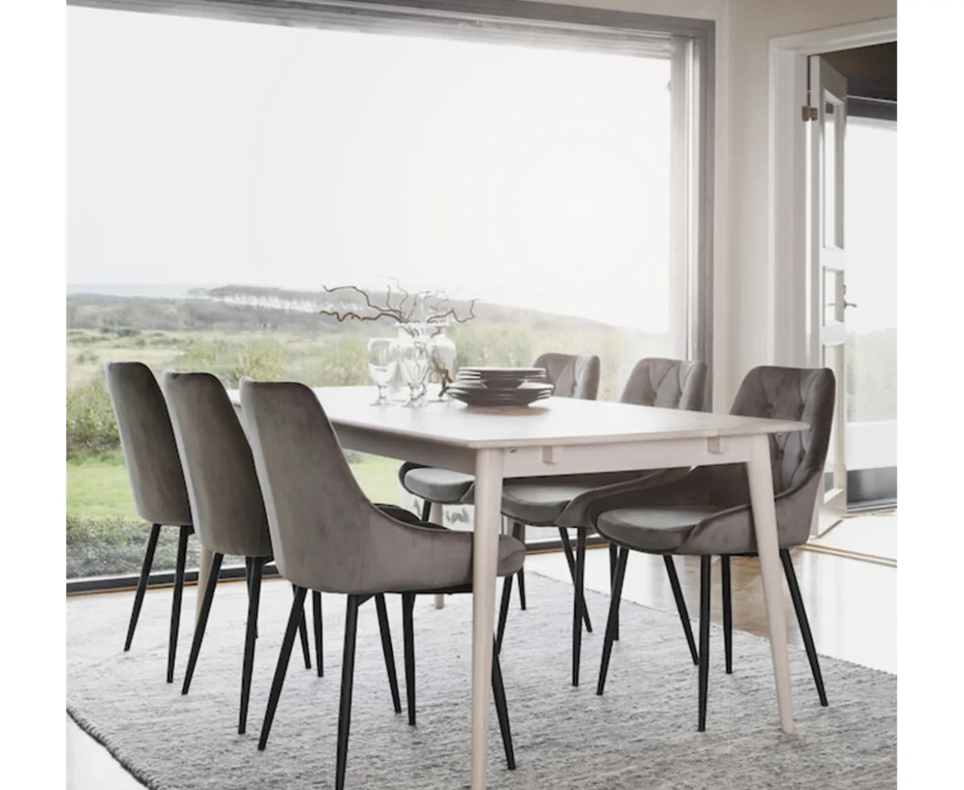 Rowico Home Tyler Matbord Vitpigmenterad 180cm
