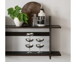 Rowico Home Westlock Vägghylla Brun Ek 75x48