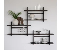Rowico Home Westlock Vägghylla Brun Ek 75x48