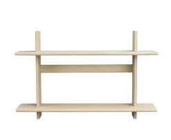 Rowico Home Westlock Vägghylla Vitpigmenterad Ek 75x48