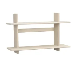 Rowico Home Westlock Vägghylla Vitpigmenterad Ek 75x48