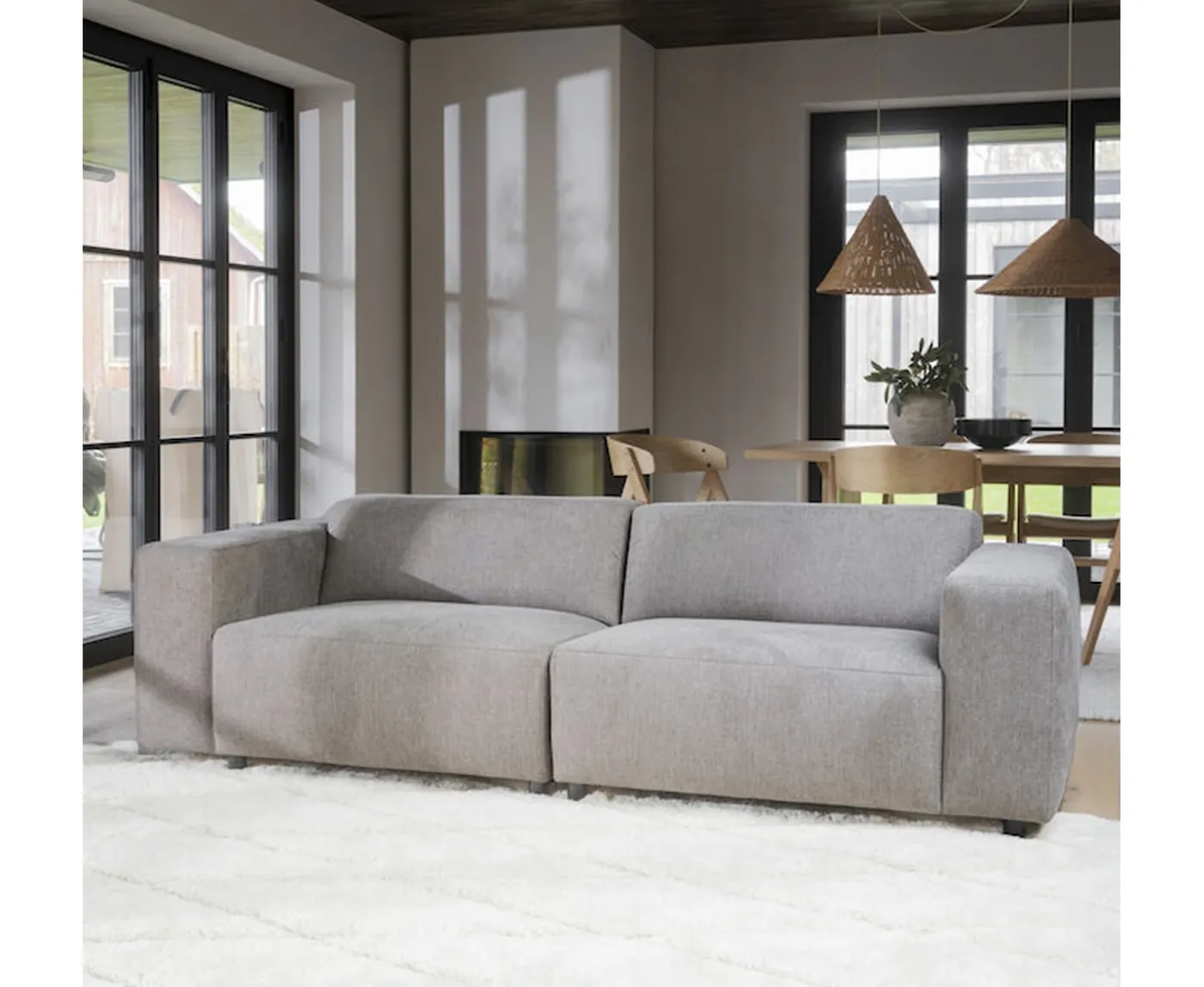 Rowico Home Willard 3-sits Soffa Beige