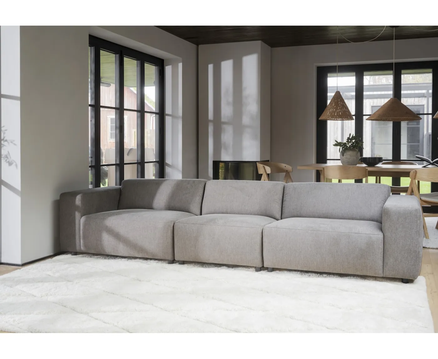 Rowico Home Willard 4-sits Soffa Beige