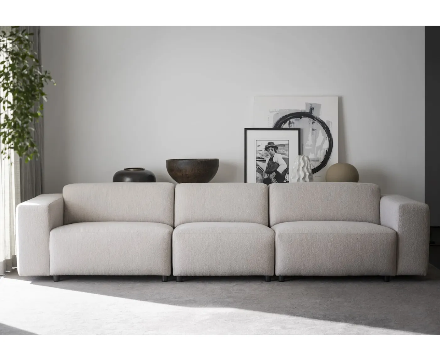 Rowico Home Willard 4-sits Soffa Ljusbeige